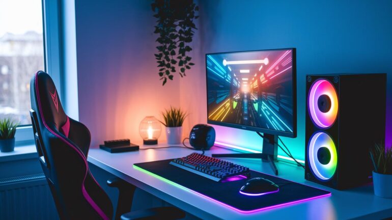 Gaming Room Setup: Chic, Fun, Modern